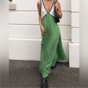 ▪️Anthropologie SANCIA - Naomi Dress - Bottle Green